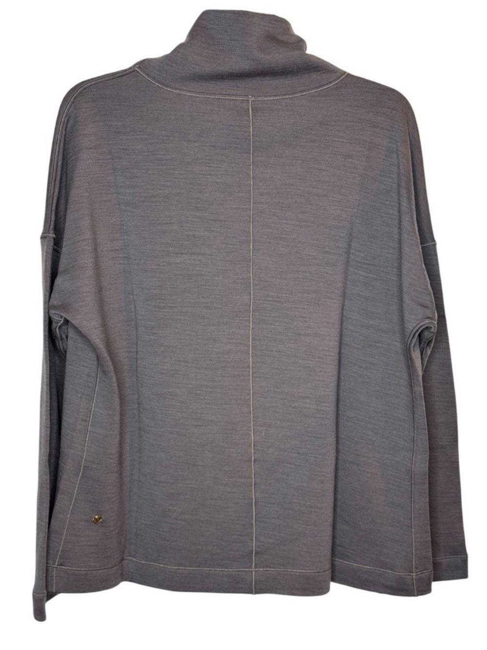 Lululemon Sz 6 Principal Dancer  Funnel Neck Sweater in Luna Rock | EUC - Picture 2 of 7